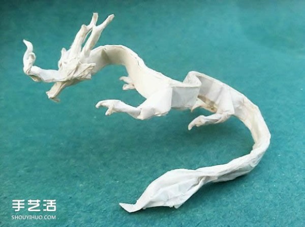 Tetsu Kamiya Ancient Dragon God 1.0 Origami Detailed Illustrated Tutorial