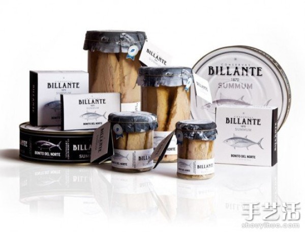 Appreciation of the wonderful packaging pictures of the Italian Billante brand