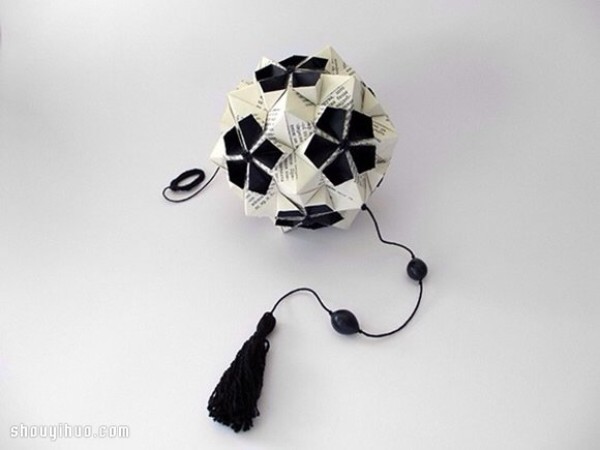 Appreciation of the beautiful handmade origami flower balls (2)