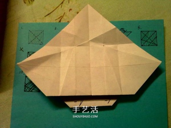 Mengshen Origami Tutorial Illustrated Steps of Folding the Cute Three-dimensional Damax