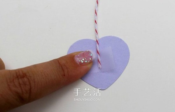 Creative and beautiful three-dimensional Valentines Day card hand-making tutorial