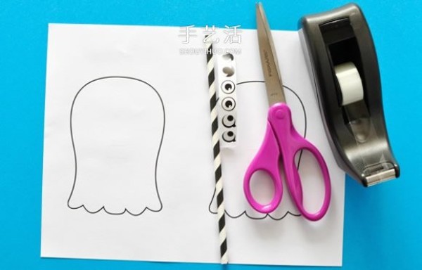 It only takes a few minutes! How to make Halloween ghosts for children by hand