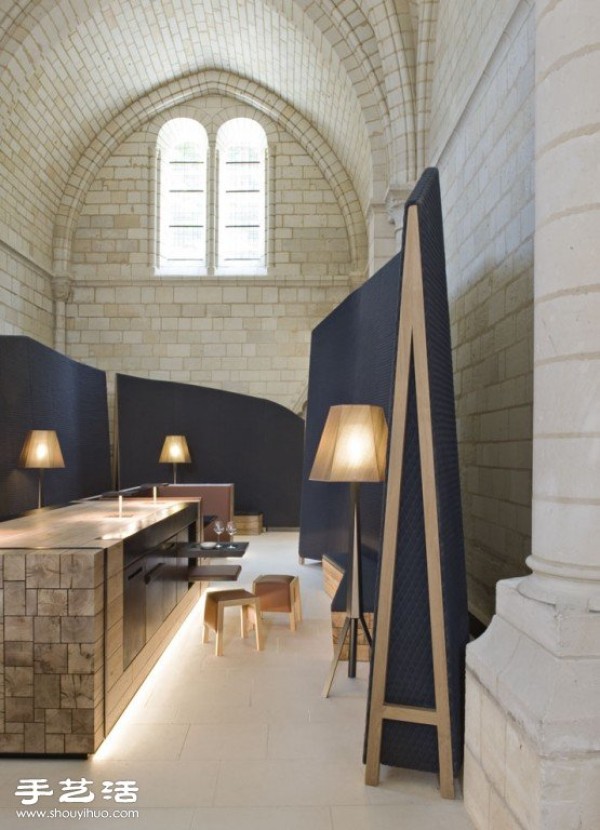 FONTEVRAUD ABBEY, a hotel transformed from a 12th-century monastery