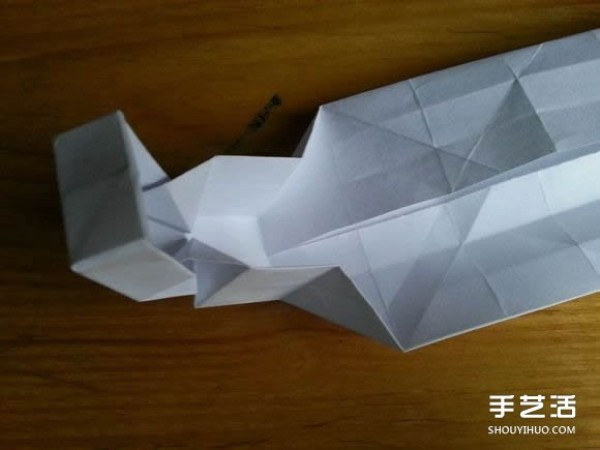 Jack Box Origami Real Shot Tutorial Origami Jack Box Step By Step Illustration