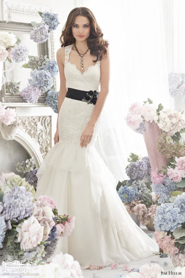 Wedding dress brand Jim Hjelm Fall 2012 wedding dress appreciation