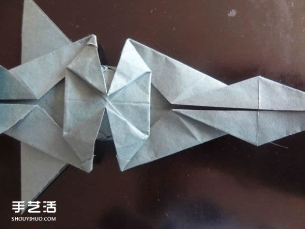 Western Dragon Origami Tutorial Illustrated How to Origami a Winged Dragon