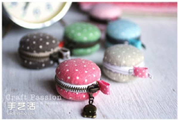 How to make a macaron wallet, homemade macaron coin purse tutorial