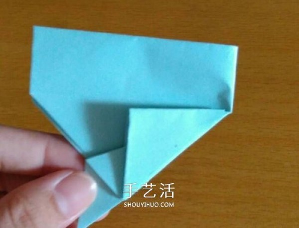 How to fold a windmill box, illustrated tutorial on how to fold a square windmill gift box