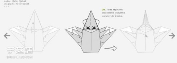 Origami Angel with Wings Illustrated Tutorial How to Fold a Three-dimensional Angel