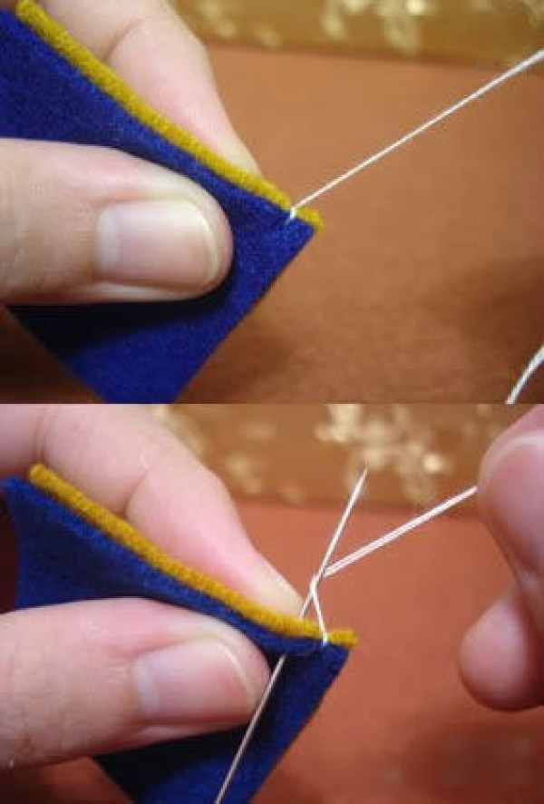 Introduction to sewing stitches for raw edges of handmade fabrics