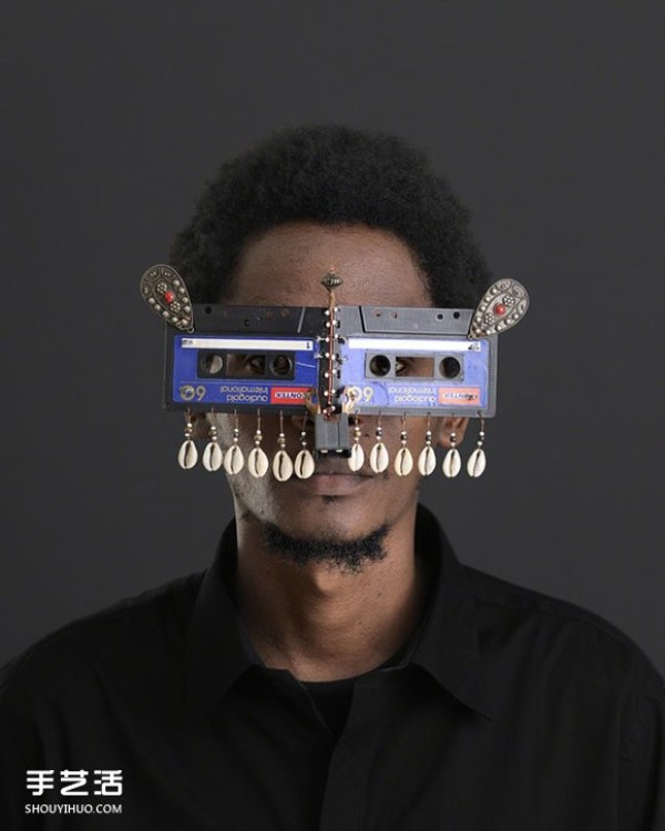 Its so avant-garde that its dazzling! See the discarded glasses of Kenyan artist