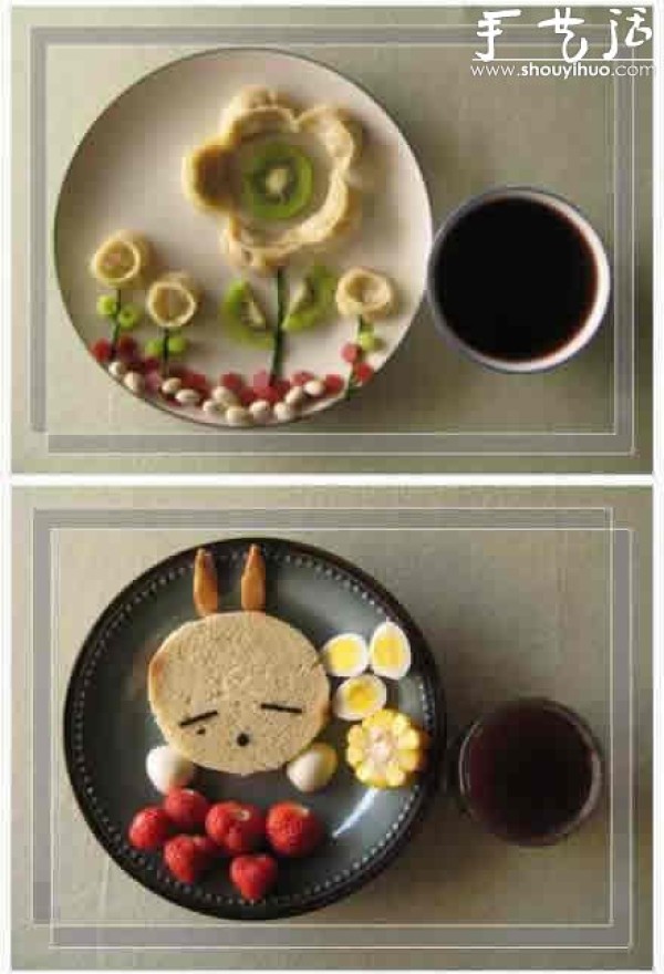 Do you like the fun DIY food on the dining table? 