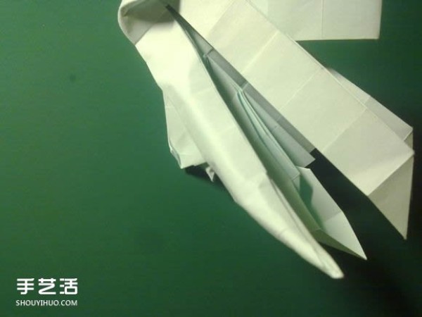 Detailed illustration of the folding process of Hatsune Miku origami