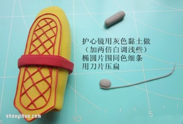 How to make Sun Wukong from clayIllustration of method steps