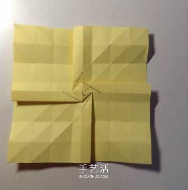 The original folding method of Weiwei Rose, detailed origami rose process steps