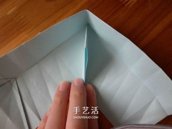 How to fold a love box with a lid origami Valentines Day love box