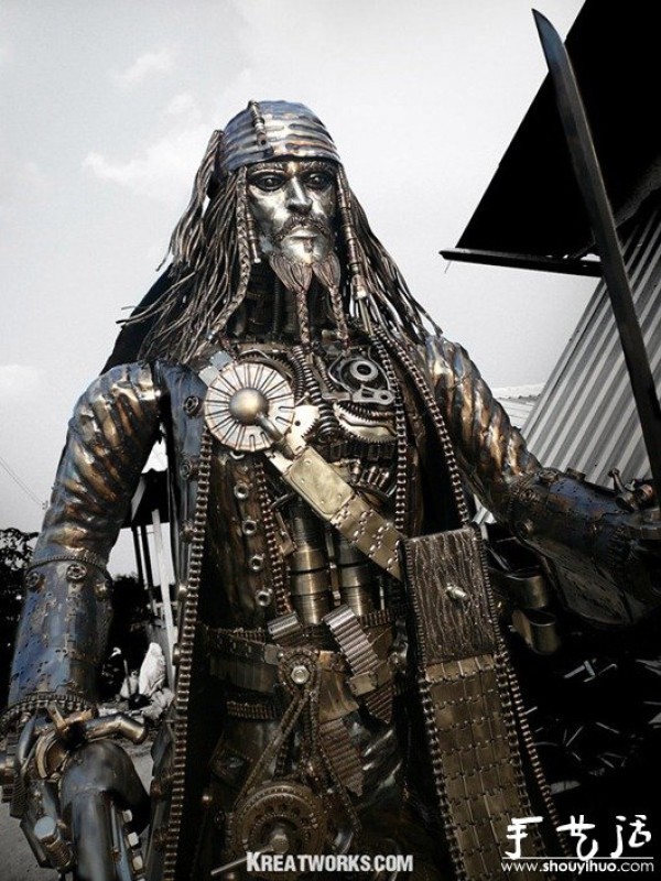 Steampunk version of Jack Sparrow