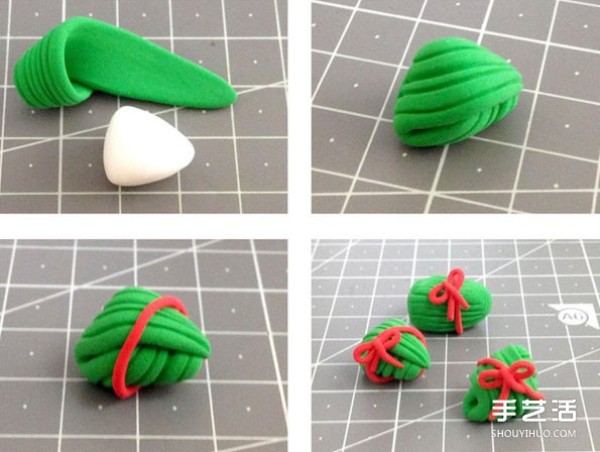 How to make ultra-light clay rice dumplings by hand-making ultra-light clay rice dumplings