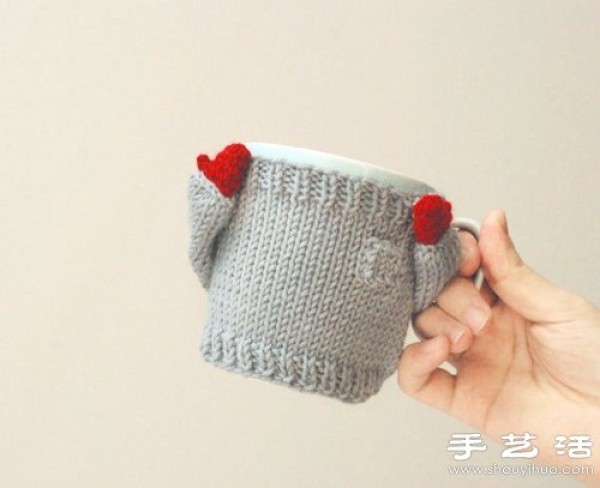 Super cute hand knitted cup covers make life so beautiful