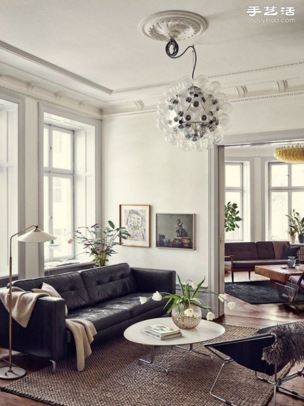 New York x Stockholm Industrial Simple Style Mens Apartment Decoration