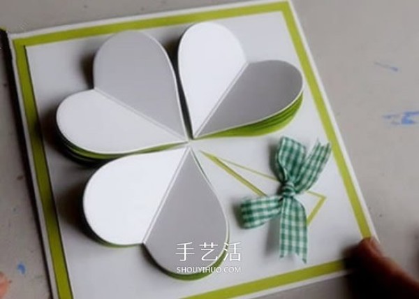 Valentines Day Confession Card: How to Make a Cute Clover Card