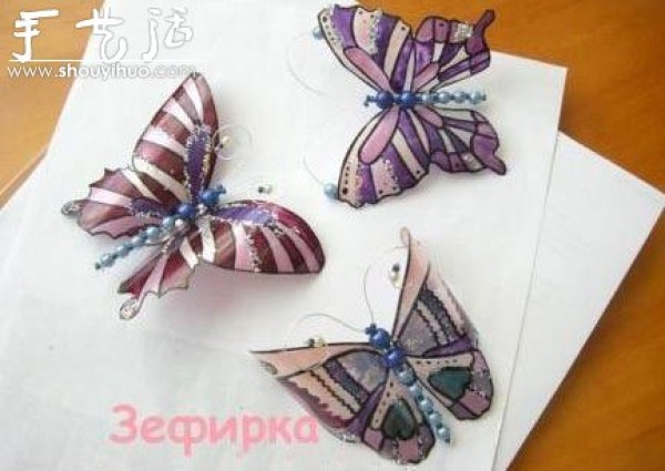 How to make butterflies from waste plastic bottles