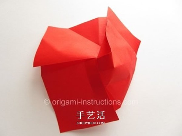 Kawasaki Rose Folding Tutorial Kawasaki Rose Improved Origami Illustrations