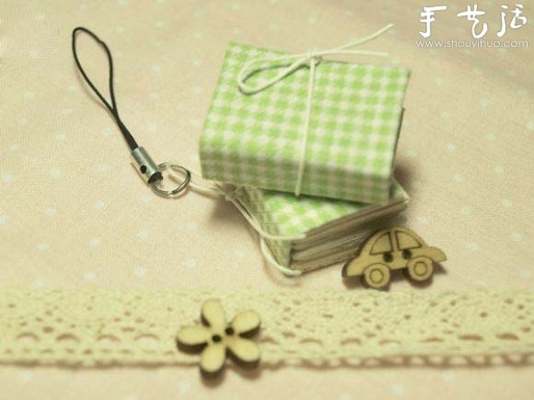 Super cute mini notebook pendant DIY tutorial