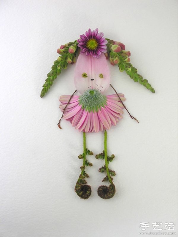 Plant Flowers DIY Flower Fairy Collage