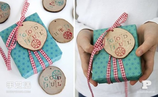 26 DIY pictures of gift wrapping labels to make gifts more unique! 