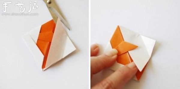 How to make origami fish