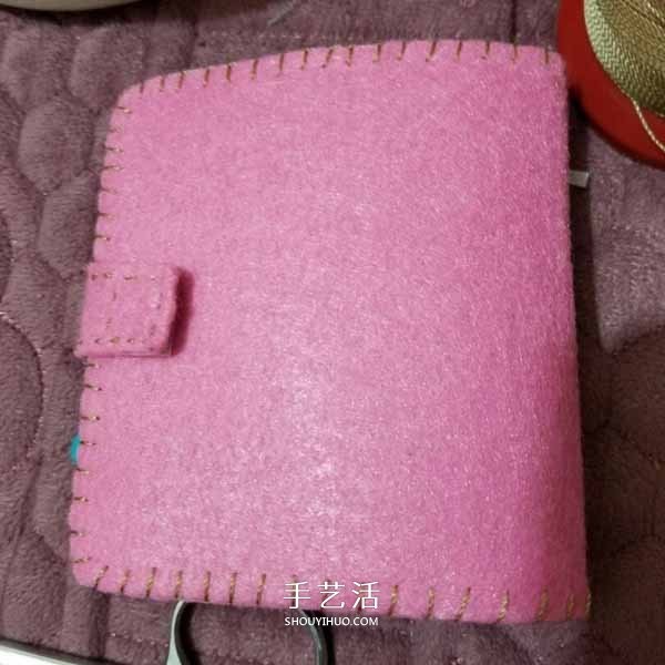 Non-woven fabrics to make cartoon wallets, fabric art DIY cute style girls