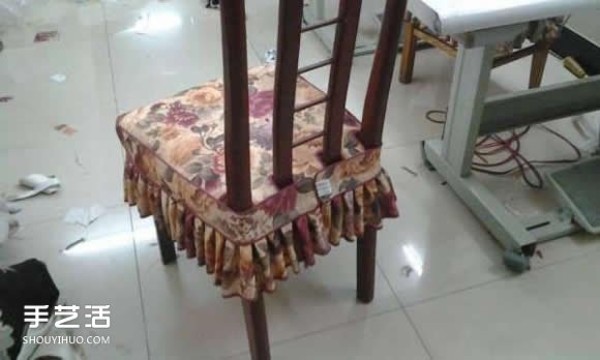 How to make household chair covers, illustrated tutorials on how to make handmade dining chair covers