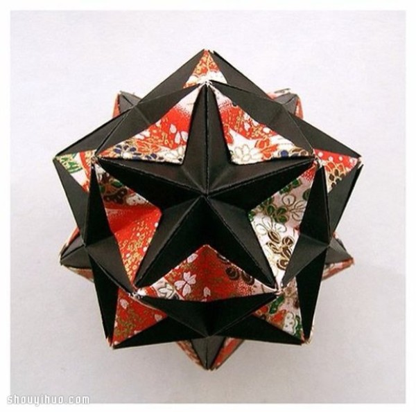 Appreciation of the beautiful handmade origami flower balls (3)