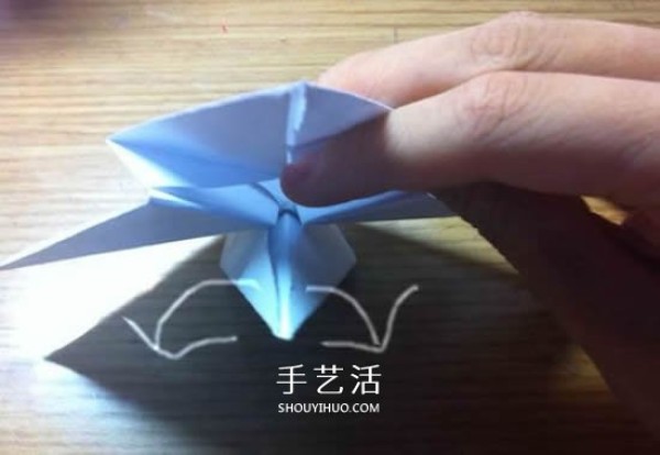 How to fold a thousand paper crane storage box into origami into a thousand paper crane storage box