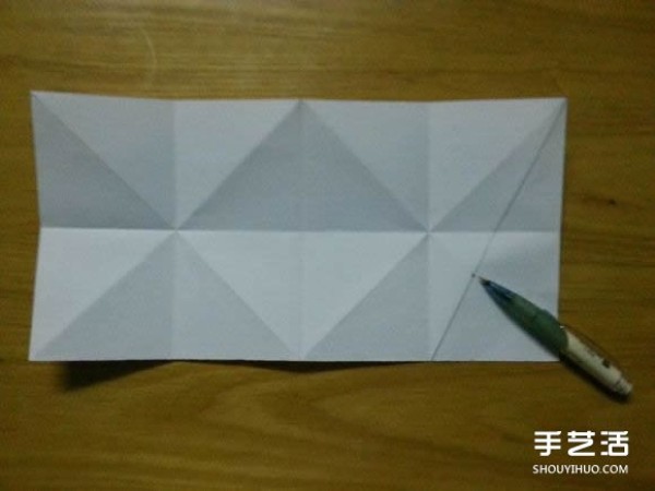 Jack Box origami tutorial with step-by-step instructions for origami Jack BoxStep illustration