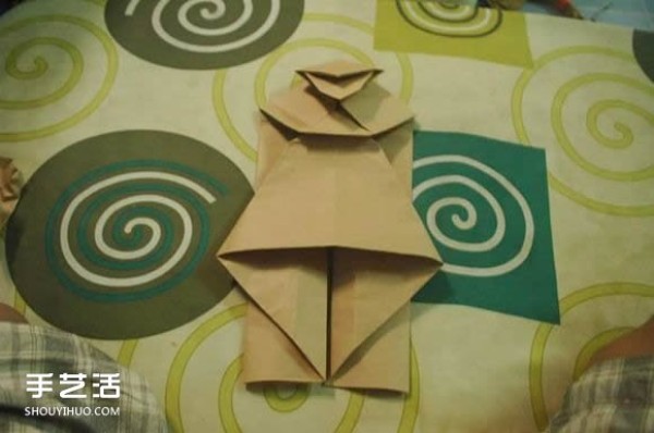 Origami Maitreya Buddha Illustrated Tutorial How to Fold Maitreya Buddha