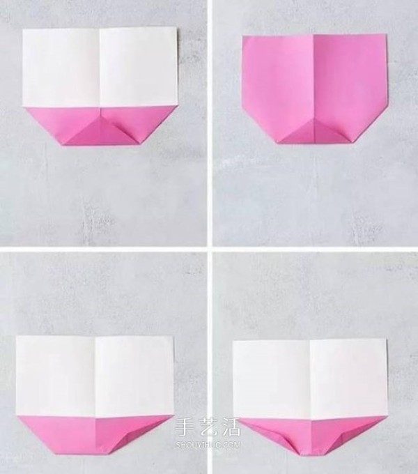 Good-looking and practical! The origami method of the Big Hen Candy Storage Box