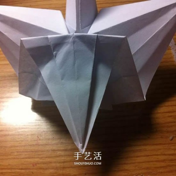 How to fold a thousand paper crane storage box into origami into a thousand paper crane storage box