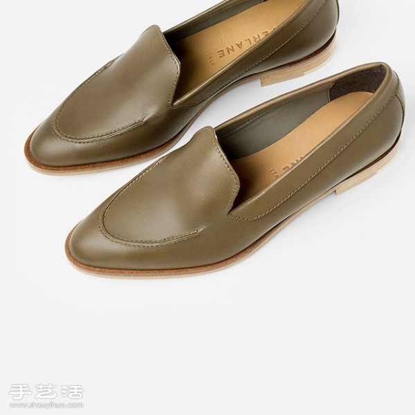 Classic loafer womens shoe design with minimalist design and zero dead ends