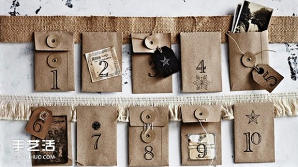 Handmade DIY with Christmas atmosphere: wonderful holiday packaging and wall hangings