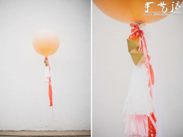 Handmade DIY wedding decoration balloons