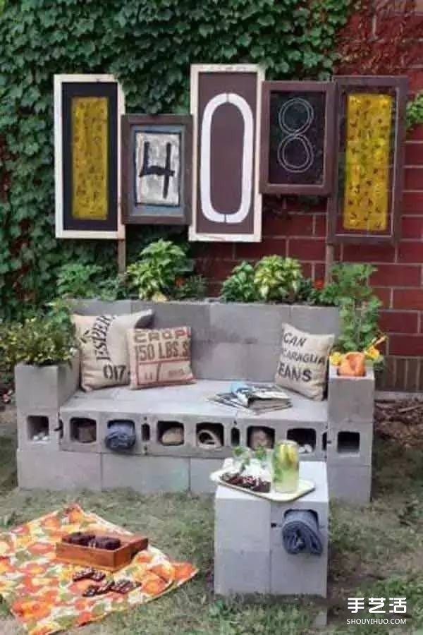 A creative collection of DIY flower pots made from waste items