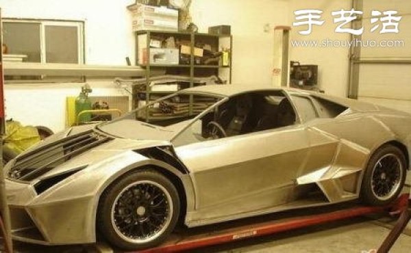 Lamborghini sports car made by foreign talents DIY