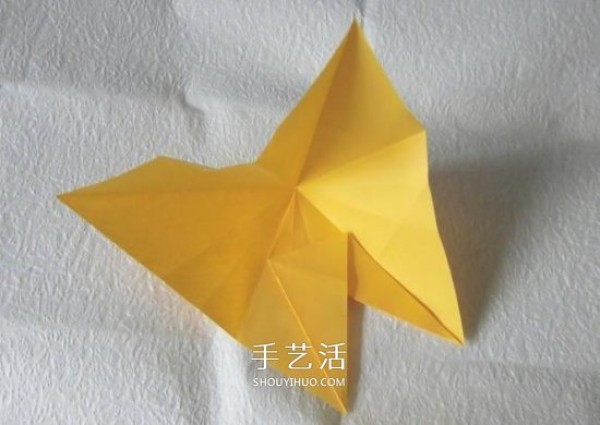 Tutorial on how to fold pearlescent conch, step by step diagram of origami conch