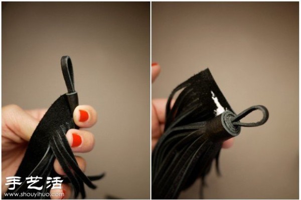 How to make homemade bag tassels and leather tassels