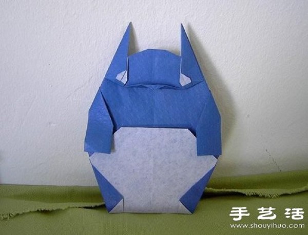 9 dynamic pictures teach you how to fold origami Totoro