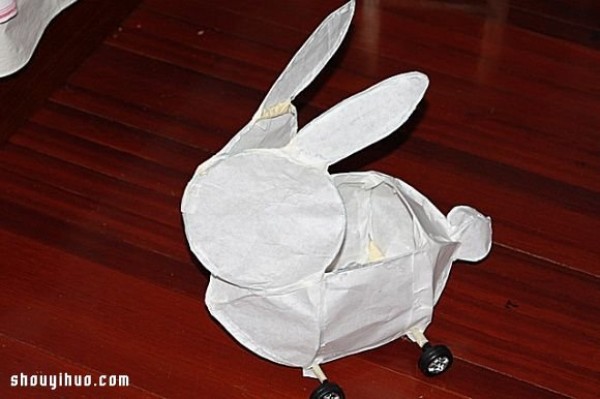 How to make rabbit lanterns for Lantern Festival and tutorial on homemade rabbit lanterns