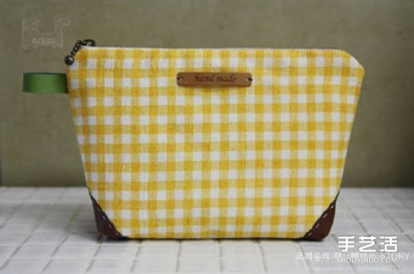 How to make a homemade Korean cosmetic bag and make a handmade fabric cosmetic bag