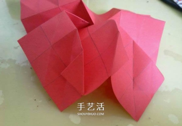 How to fold LS roses with illustrations and how to fold LS roses by hand step by step